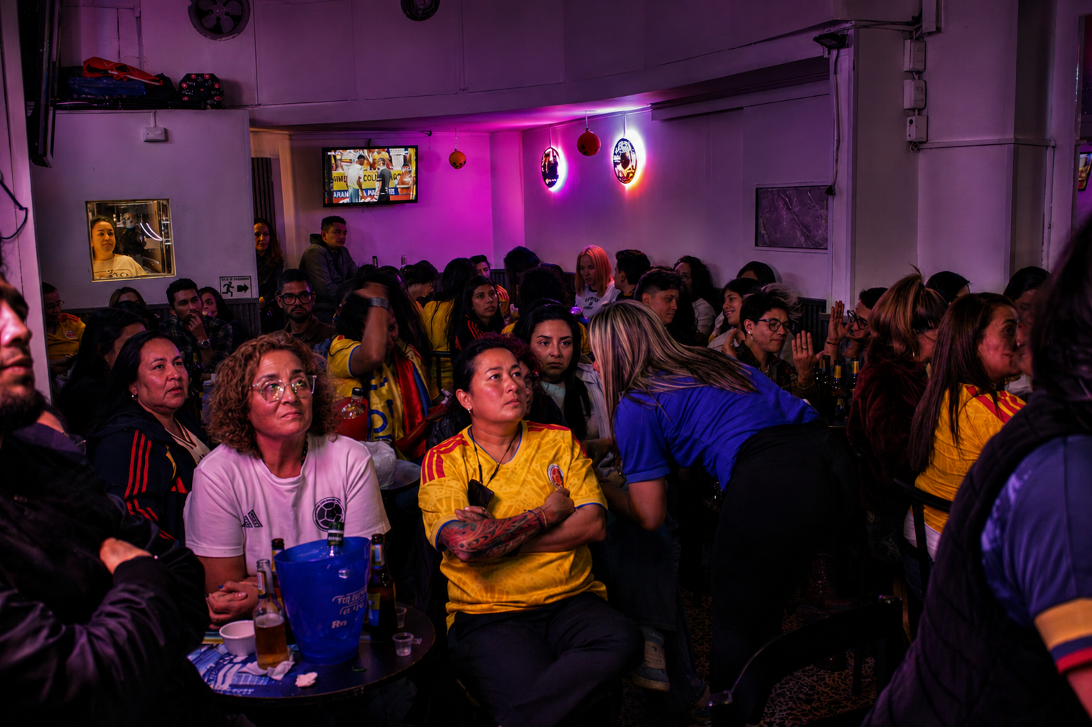 Zona de bebidas de Capital Queer
