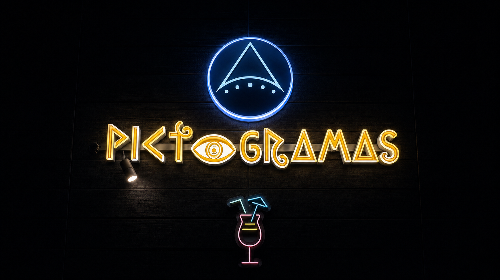 Ambiente de Pictogramas Cafe Bar