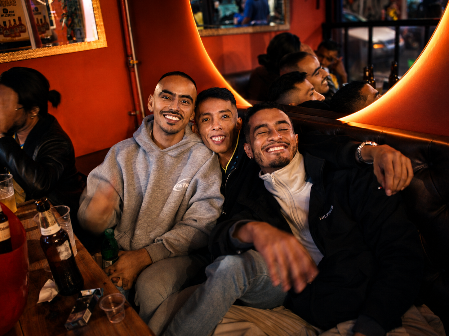 Zona de bebidas de Capital Queer
